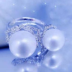 18K��ʯ���廨��ϵ��ָ